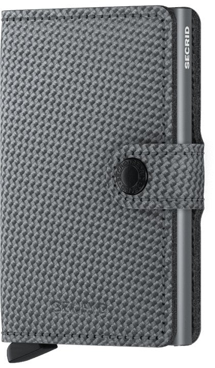 Secrid Miniwallet Carbon Cool Grey - STANGA Pelletteria