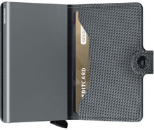 Carica l&#39;immagine nel visualizzatore di Gallery, Secrid Miniwallet Carbon Cool Grey - STANGA Pelletteria
