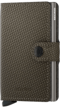 Carica l&#39;immagine nel visualizzatore di Gallery, Secrid Miniwallet Carbon Khaki - STANGA Pelletteria
