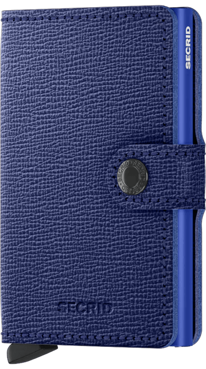 Secrid Miniwallet Crisple Cobalt - STANGA Pelletteria