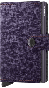 Secrid Miniwallet Crisple Purple - STANGA Pelletteria