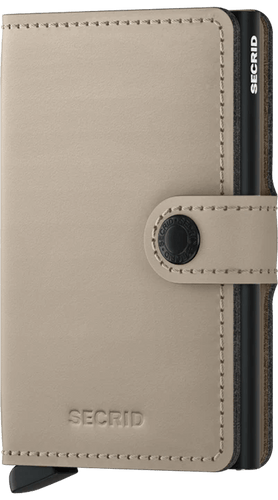 Secrid Miniwallet Matte Desert - STANGA Pelletteria