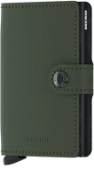 Secrid Miniwallet Matte Green & Black - STANGA Pelletteria