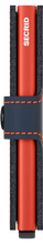 Carica l&#39;immagine nel visualizzatore di Gallery, Secrid Miniwallet Matte Nightblue &amp; Orange - STANGA Pelletteria
