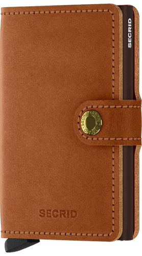 Secrid Miniwallet Original Cognac - STANGA Pelletteria