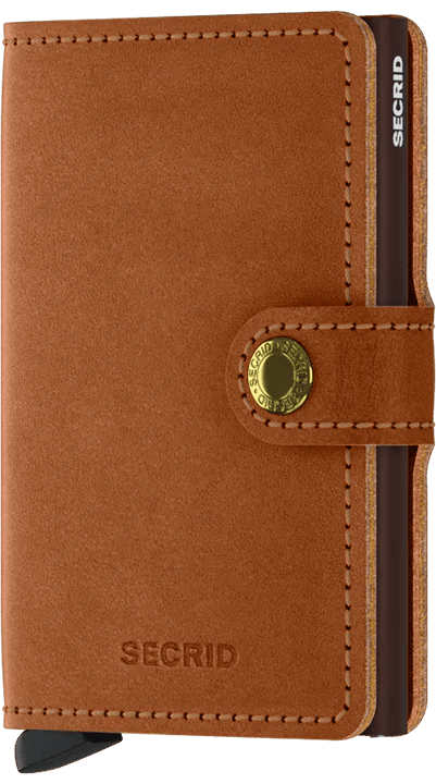 Secrid Miniwallet Original Cognac - STANGA Pelletteria
