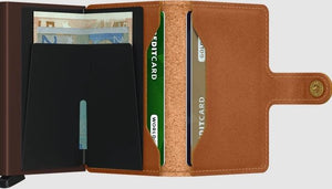 Secrid Miniwallet Original Cognac - STANGA Pelletteria