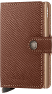 Secrid MIniwallet Saffiano Caramel - STANGA Pelletteria