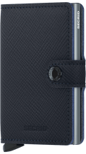 Carica l&#39;immagine nel visualizzatore di Gallery, Secrid MIniwallet Saffiano Navy - STANGA Pelletteria
