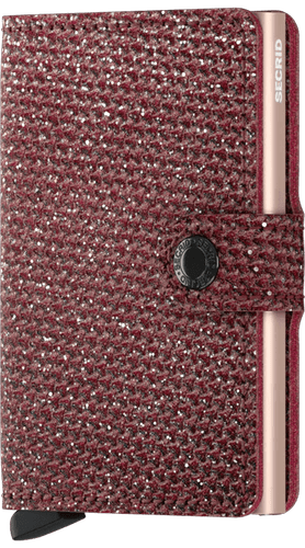 Secrid Miniwallet Sparkle Red - STANGA Pelletteria