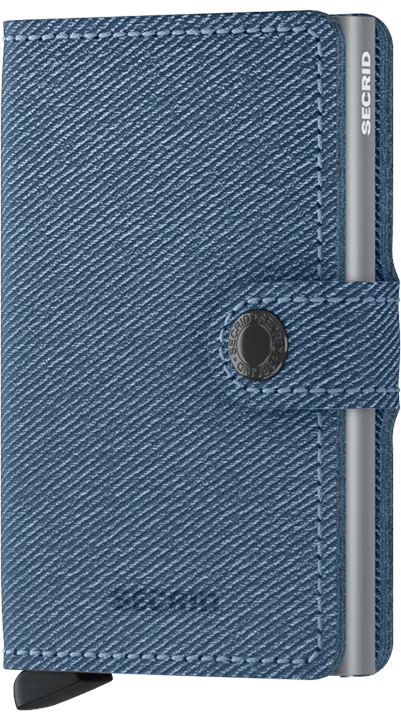 Secrid Miniwallet Twist Jeans Blue - STANGA Pelletteria