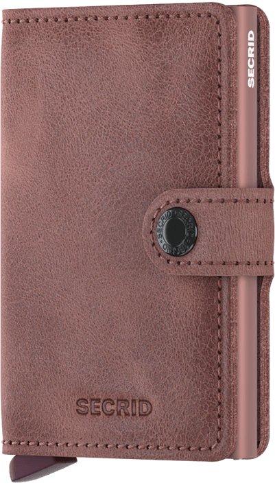 Secrid Miniwallet Vintage Mauve - STANGA Pelletteria