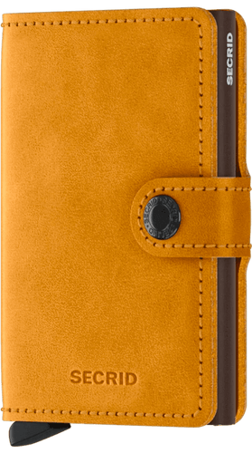 Secrid Miniwallet Vintage Ochre - STANGA Pelletteria