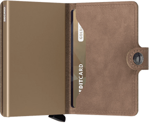 Secrid Miniwallet Vintage Taupe - STANGA Pelletteria