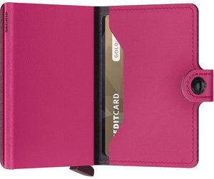 Secrid Miniwallet Yard Powder Fuchsia - STANGA Pelletteria