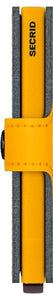 Secrid Miniwallet Yard Powder Ochre - STANGA Pelletteria