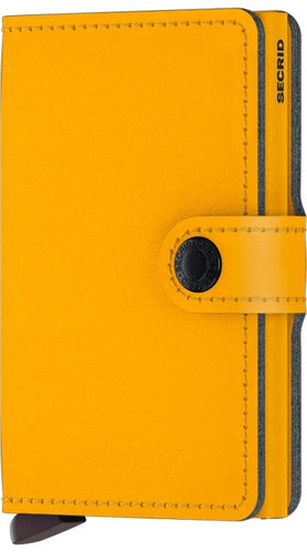 Secrid Miniwallet Yard Powder Ochre - STANGA Pelletteria