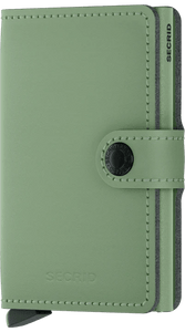 Secrid Miniwallet Yard Powder Pistachio - STANGA Pelletteria