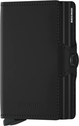 Secrid Twinwallet Matte Black - STANGA Pelletteria