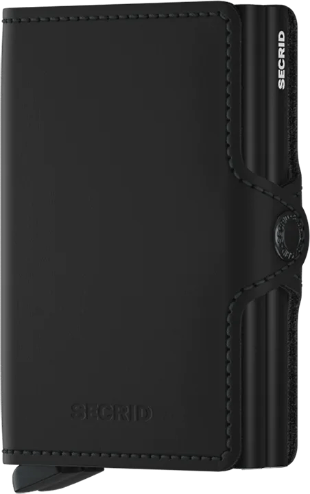 Secrid Twinwallet Matte Black - STANGA Pelletteria