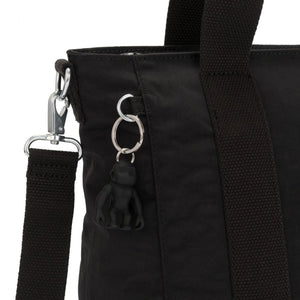 Shopper Kipling Piccola con Tracolla Removibile Asseni S Black Noir - STANGA Pelletteria