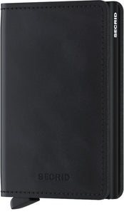 Slimwallet Vintage Black Secrid - STANGA Pelletteria