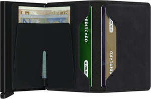 Slimwallet Vintage Black Secrid - STANGA Pelletteria