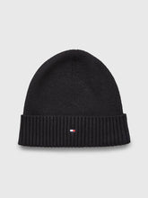 Carica l&#39;immagine nel visualizzatore di Gallery, Tommy Hilfiger Set Regalo Essential con Sciarpa e Berretto Nero AM0AM10356 - STANGA Pelletteria
