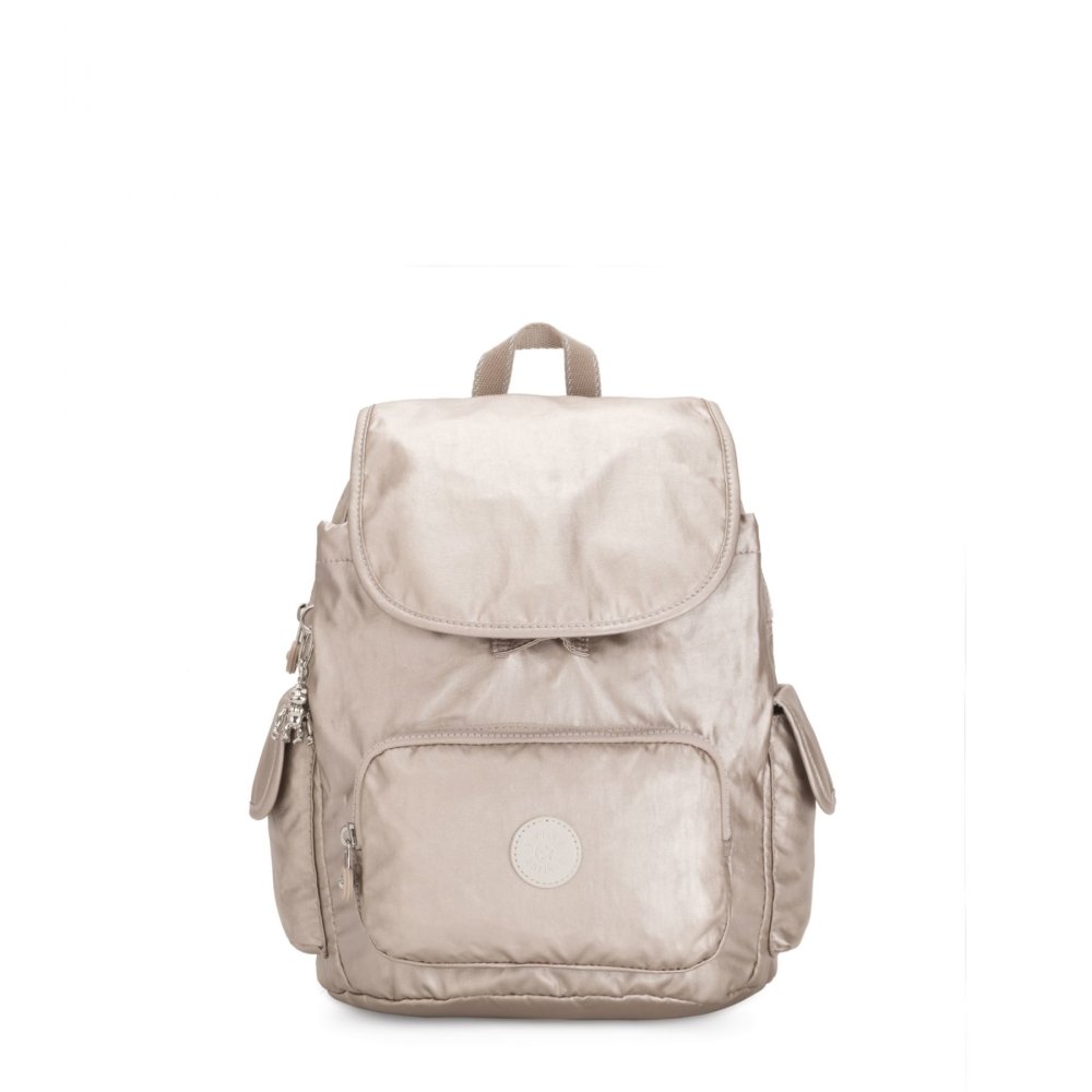 Zainetto Kipling City Pack S Metallic Glow - STANGA Pelletteria